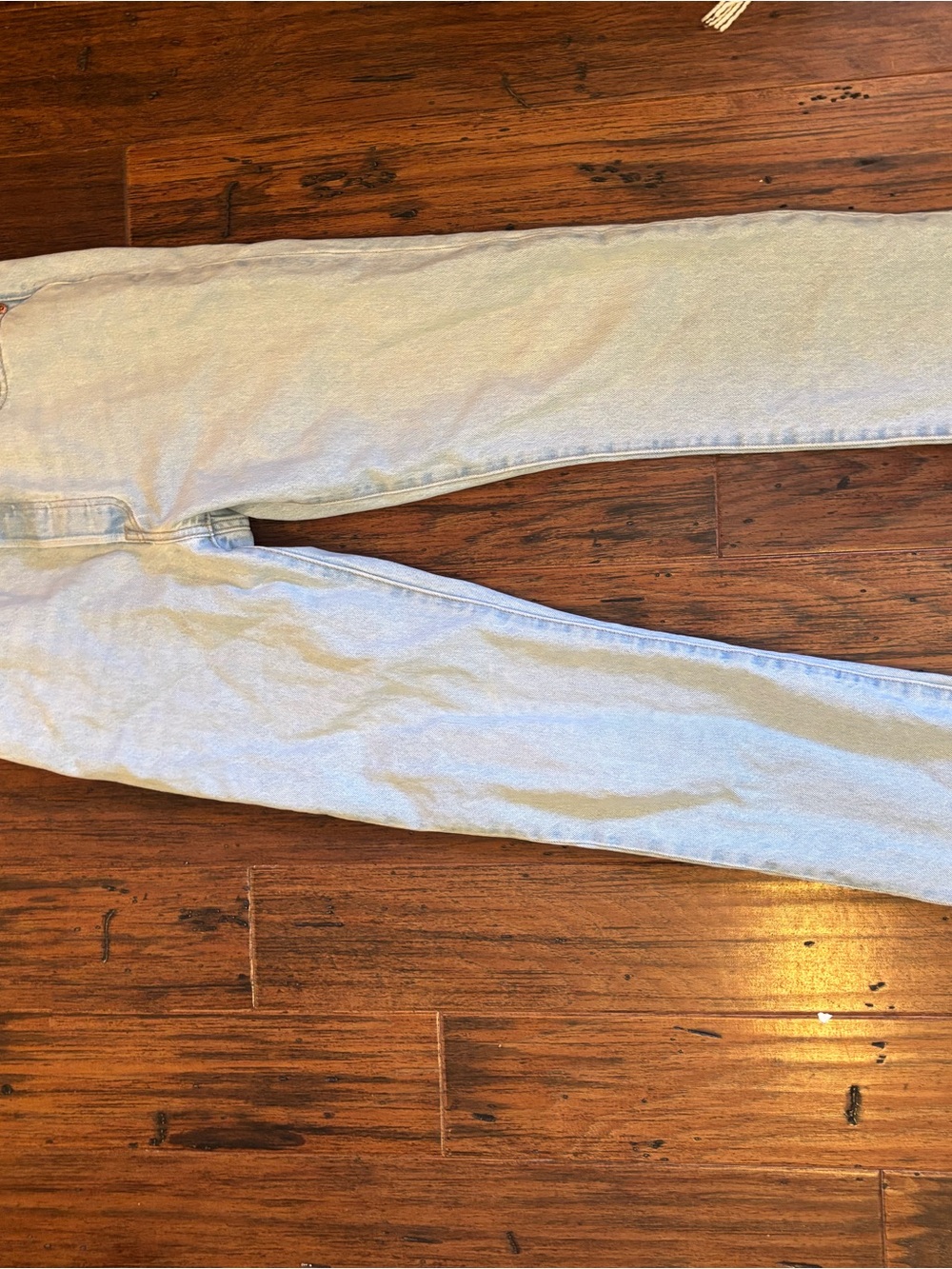 Levi's 501 women’s Light Blue Wide Leg Jeans